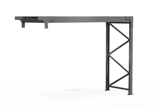 Zusatzkonstruktion, Breite 3701 mm